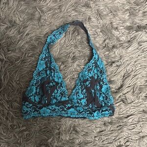 Victoria's Secret Teal Lace Bralette